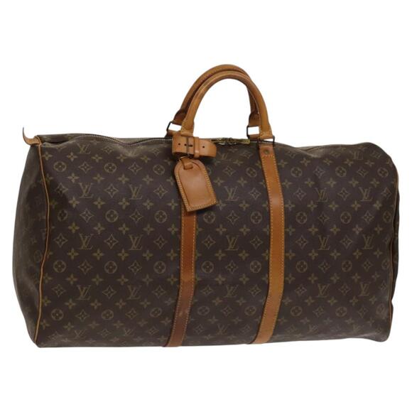 LOUIS VUITTON Monogram Keepall 60 Boston Bag M41422 - Picture 1 of 16